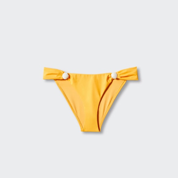 New - Simon Miller for Mango Bikini Bottoms with shell detail - Picture 1 of 8